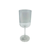 Copa de vino Panello Linear 7400 KW con diseño de líneas verticales en vidrio